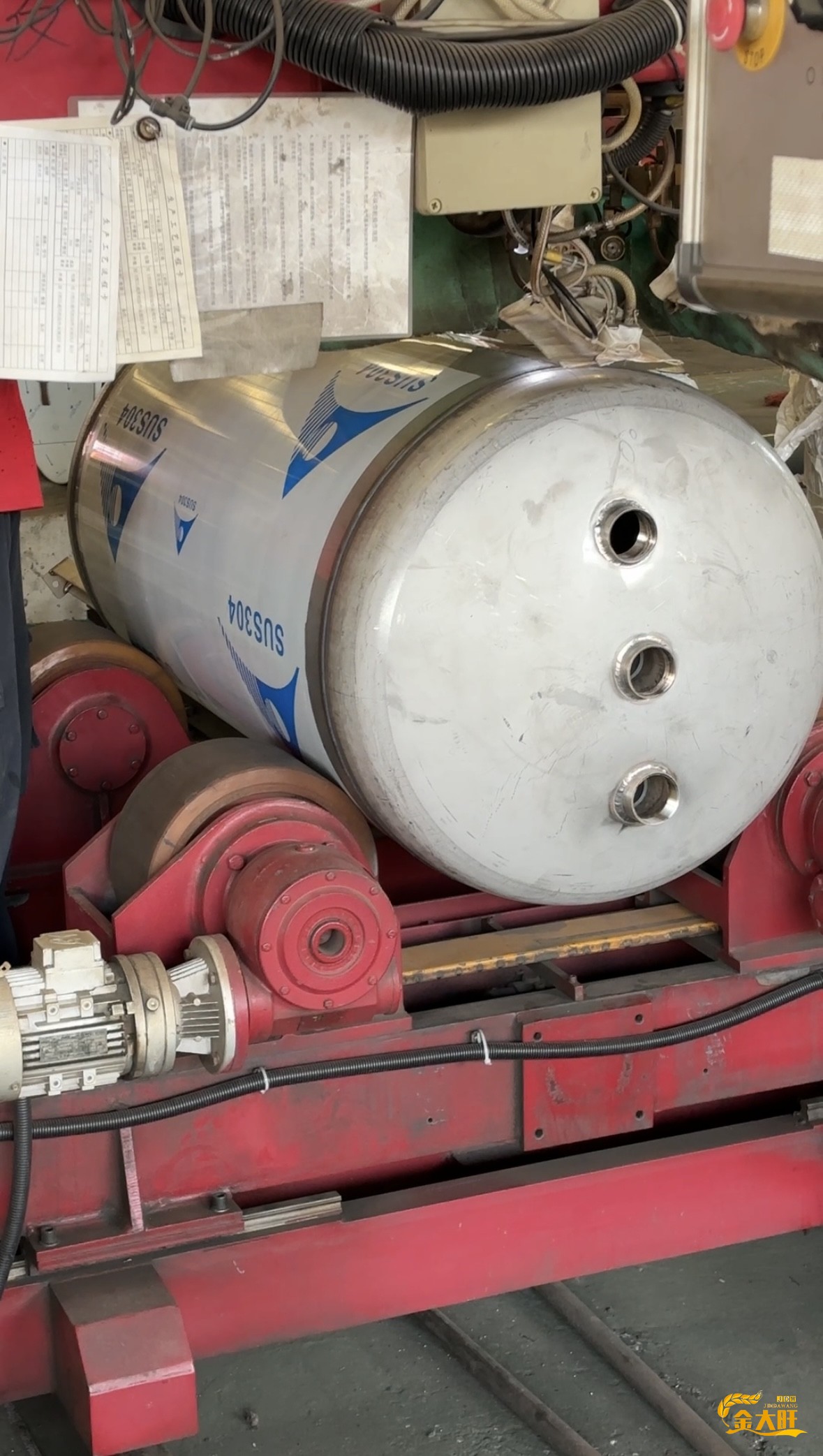 【关于客户反应不锈钢罐体非标定制】